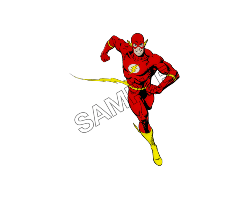 comic the flash flame sample image png