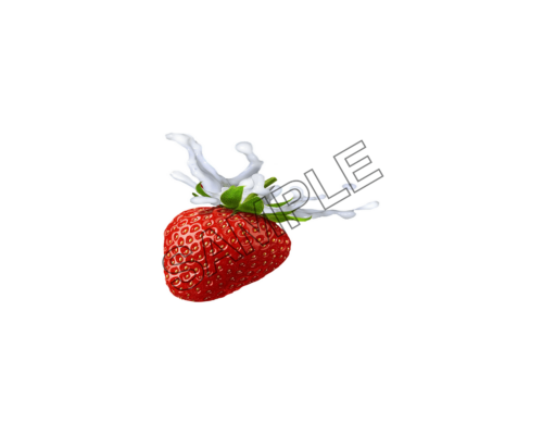 strawberry taste sample image png