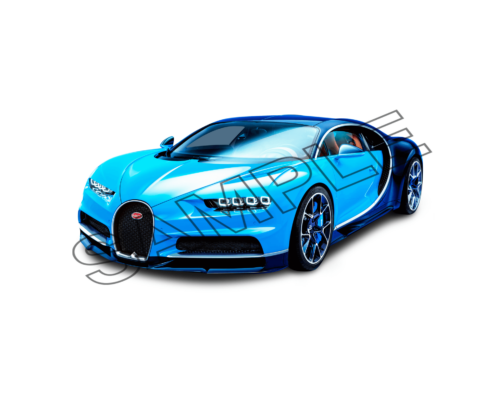 blue bugatti car sample image png