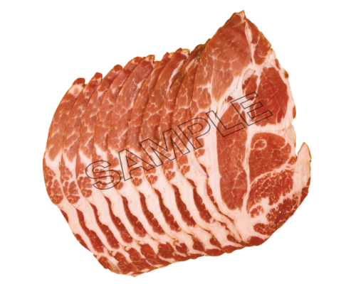 bacon round shape , png