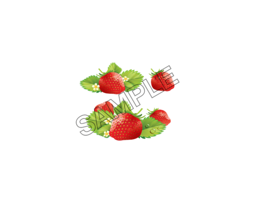 strawberry modernistic sample image png