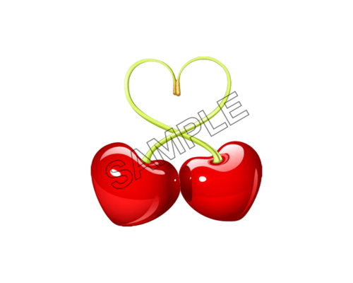 valentines day cherries sample image png