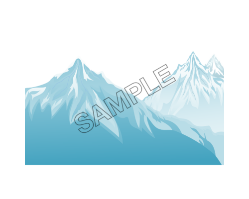 Colorfull Azure Light mountain sample Background png