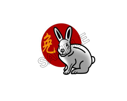 chinese new year rabbit 2023 sample image png