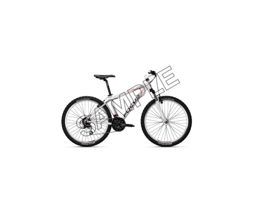 bicycle white color sample image png