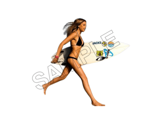 Surfing Girl