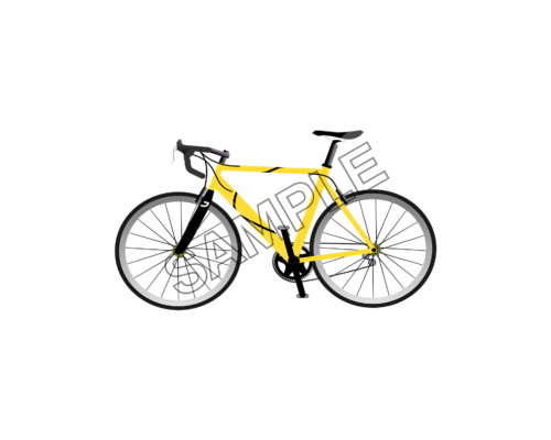 bicycle yellow color sample image png