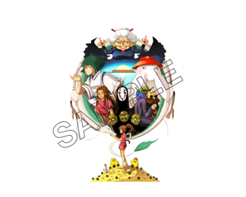 Spirited Away all characters sample image png