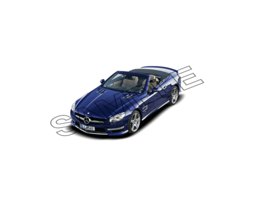 blue mercedes car sample image png