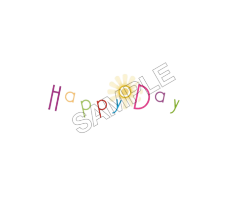 happy word sample image png