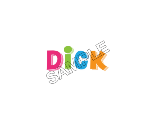 dick word sample image png