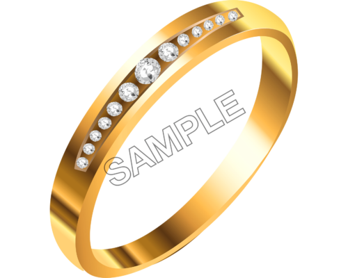 golden bracelet with stones sample image png