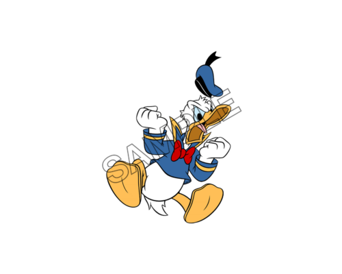 Donald Duck shout sample image png