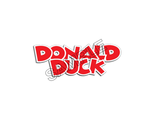 Donald Duck logo sample image png