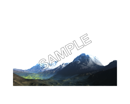 Colorfull mountain sample Background png