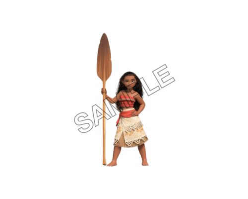 moana holds oar sample image png