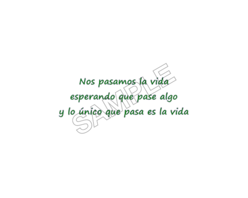 passar la vida sample image png