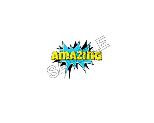 amazing word sample image png