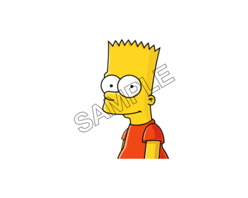 bart simpson look sample image png