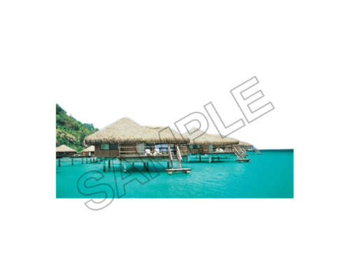 tahiti beach and people and casa sample image png