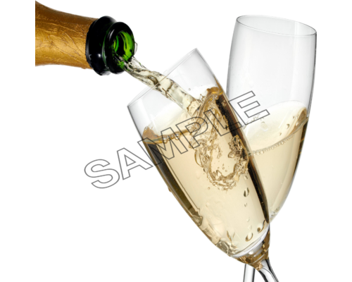 Champagne sparkling wine,png