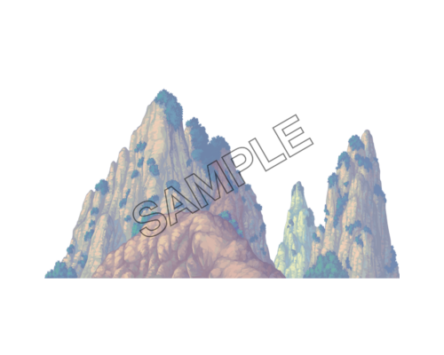 Colorfull Purple mountain sample Background png