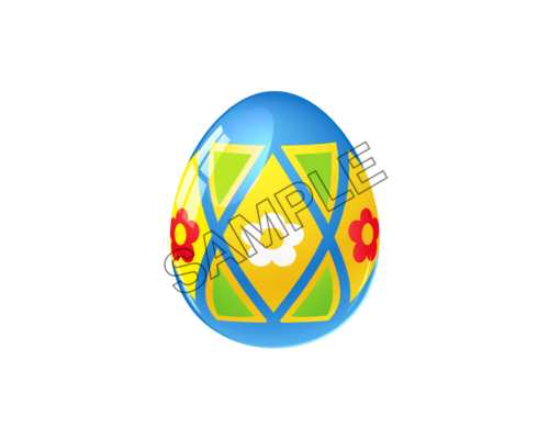 easter colorful egg sample image png