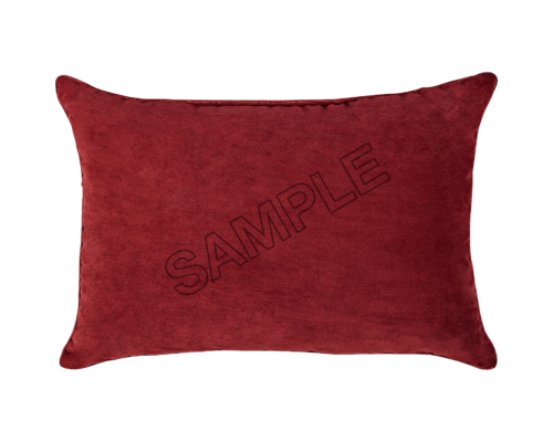 pillow burgundy sample image png