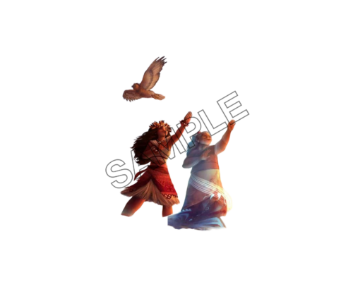 la moana praying to god sample image png