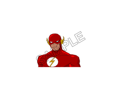 comic the flash look sample image png