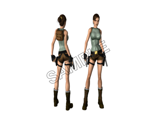 lara croft look sample image png