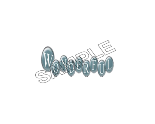 wonderful word effect logo icon sample png