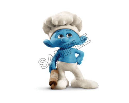 the smurfs cook sample image png