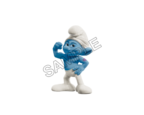 the smurfs strong sample image png